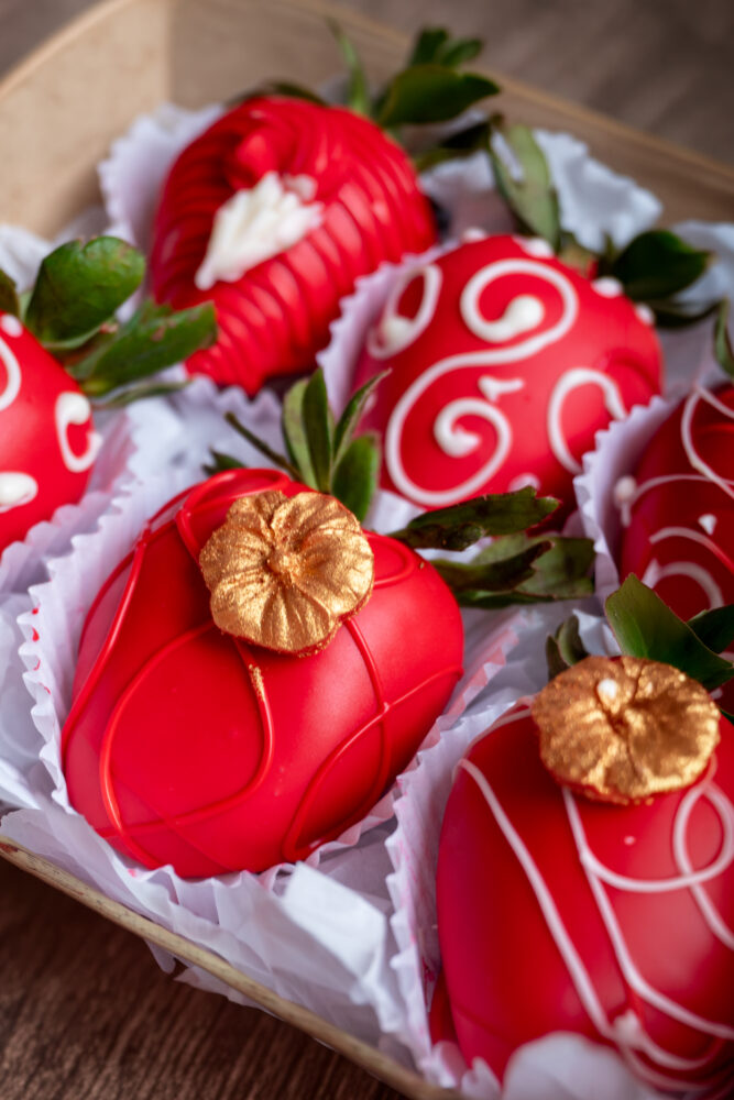 Fresas con chocolate