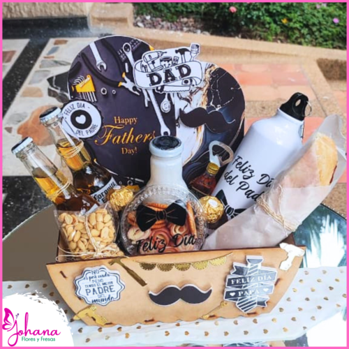 Desayuno Sorpresa para Papá con Cerveza y Snacks